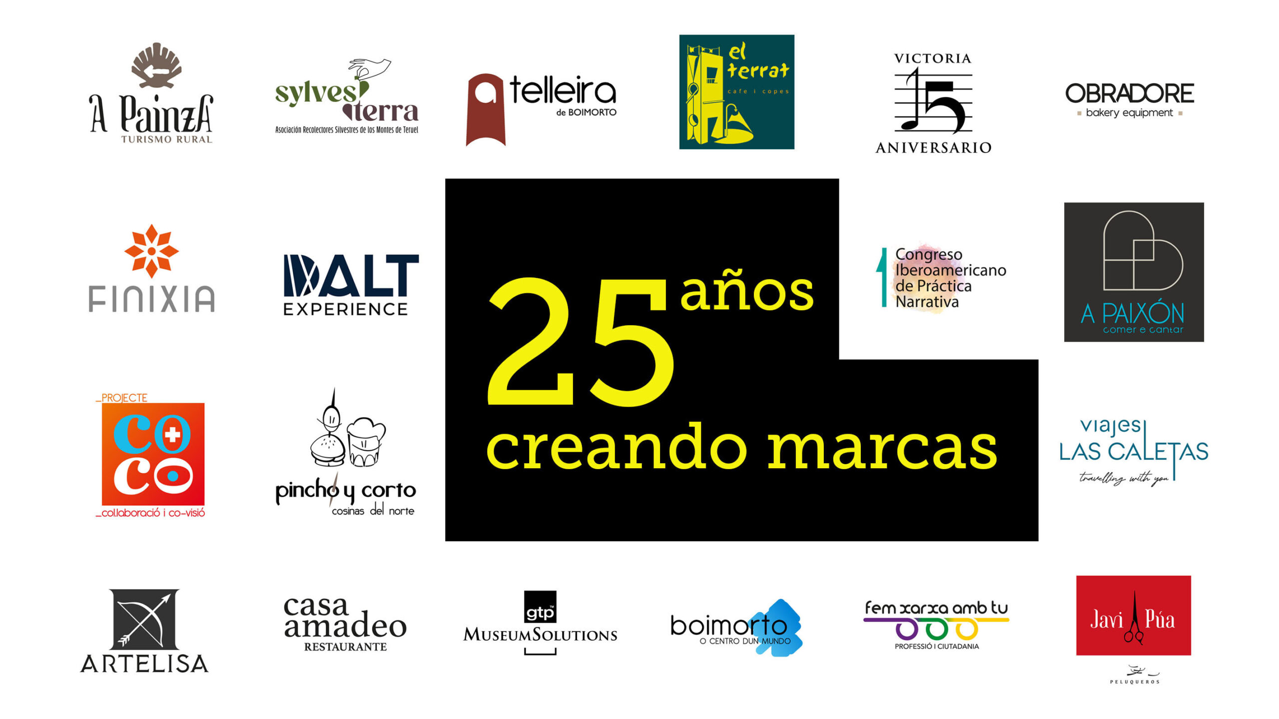 25 años creando marcas.